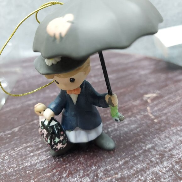 Hallmark Keepsake Precious Moments Disney Mary Poppins Christmas Tree Ornament - Picture 5 of 6